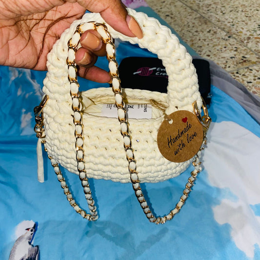Sac crochet fait main artisanal – Sac élégant femme unique