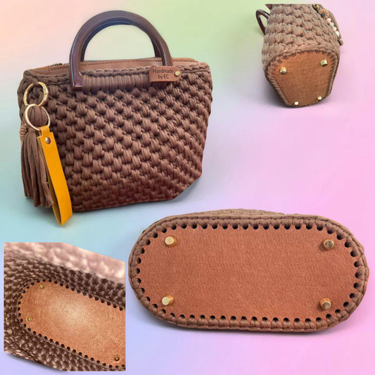 Sac en Crochet Tiana – Élégance Artisanale
