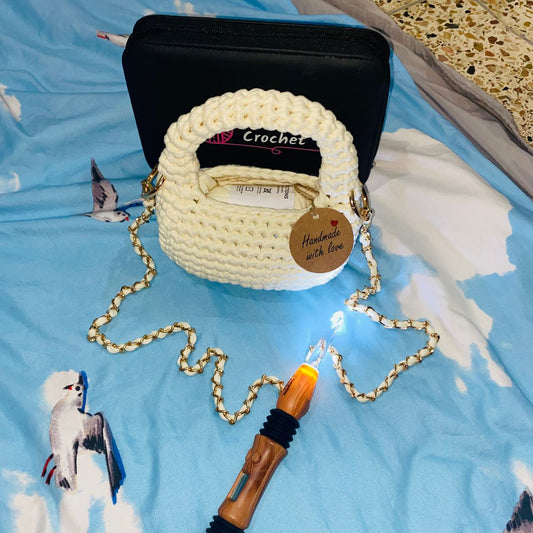 Sac crochet fait main artisanal – Sac élégant femme unique