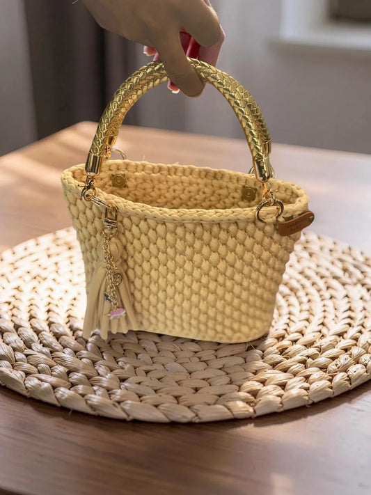 Sac en Crochet Lina – Chic et Naturel